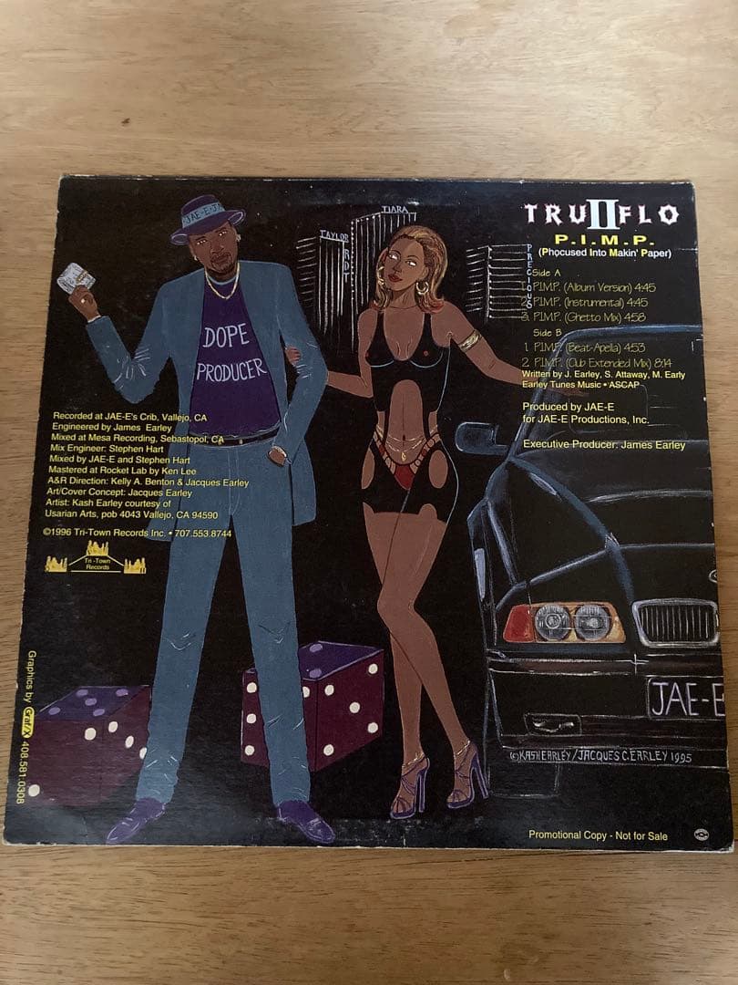 <G-RAP レコード> TRU Ⅱ FLO - P.I.M.P