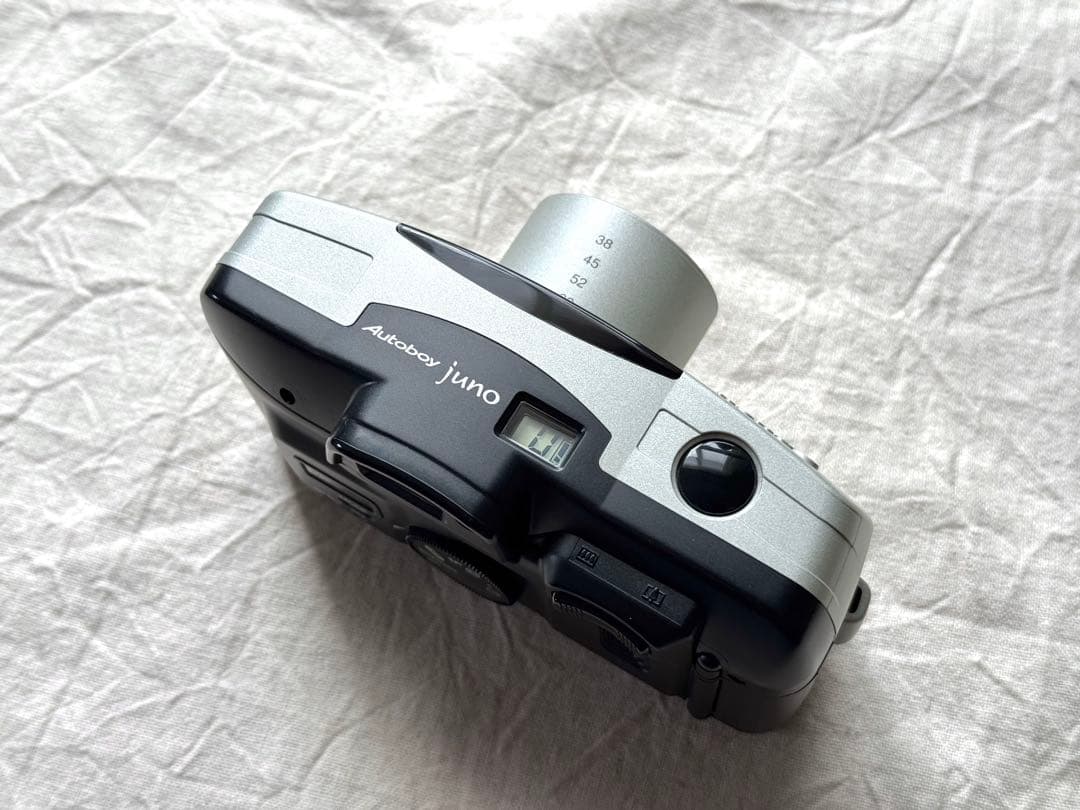 ⌘完動品！ 作例あり 電池付き！ Canon Autoboy juno⌘