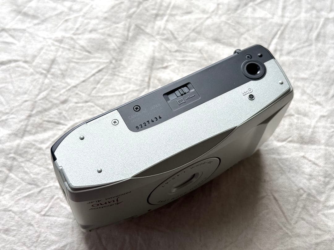 ⌘完動品！ 作例あり 電池付き！ Canon Autoboy juno⌘