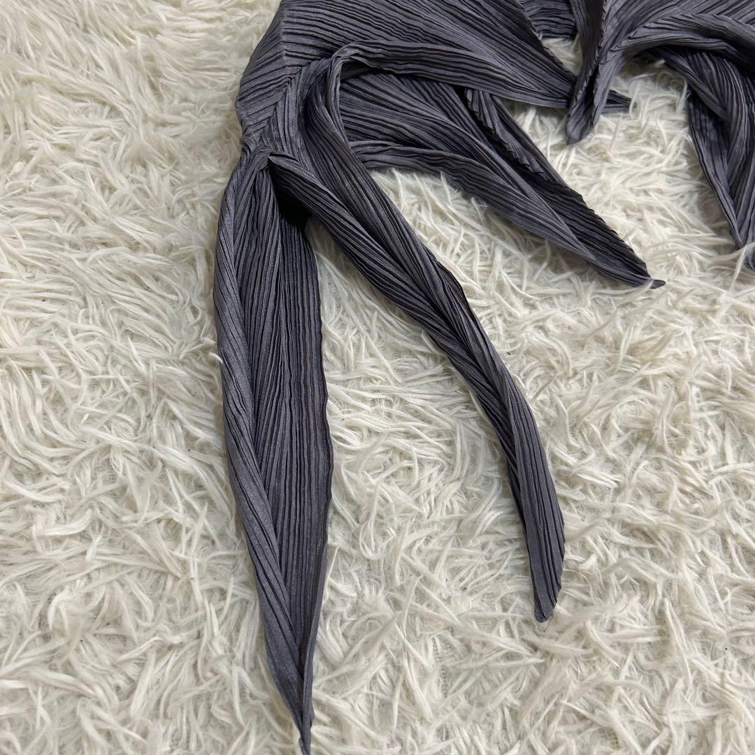 13079✨PLEATS PLEASE 変形 アシンメトリー カーディガン 羽織