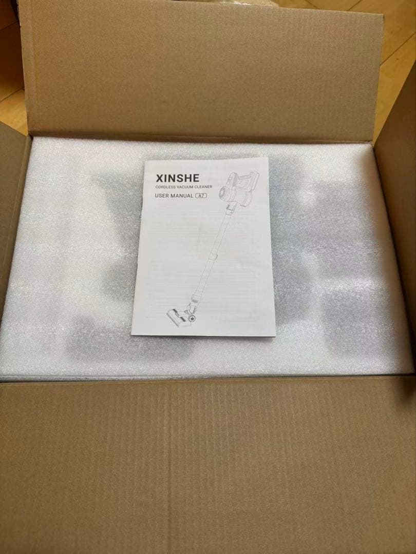 XINSHE サイクロン掃除機（コードレス）本体 未使用　新品