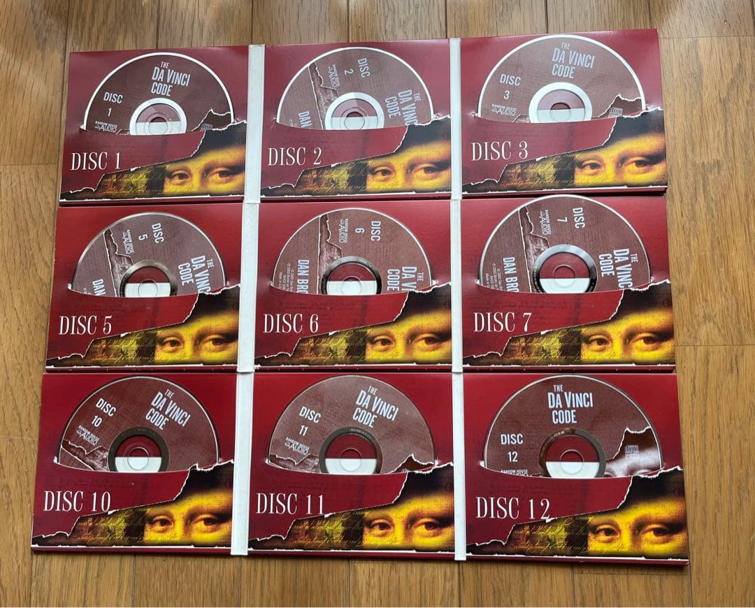 英語学習　CD ダビンチコード オーディオブック 英語朗読