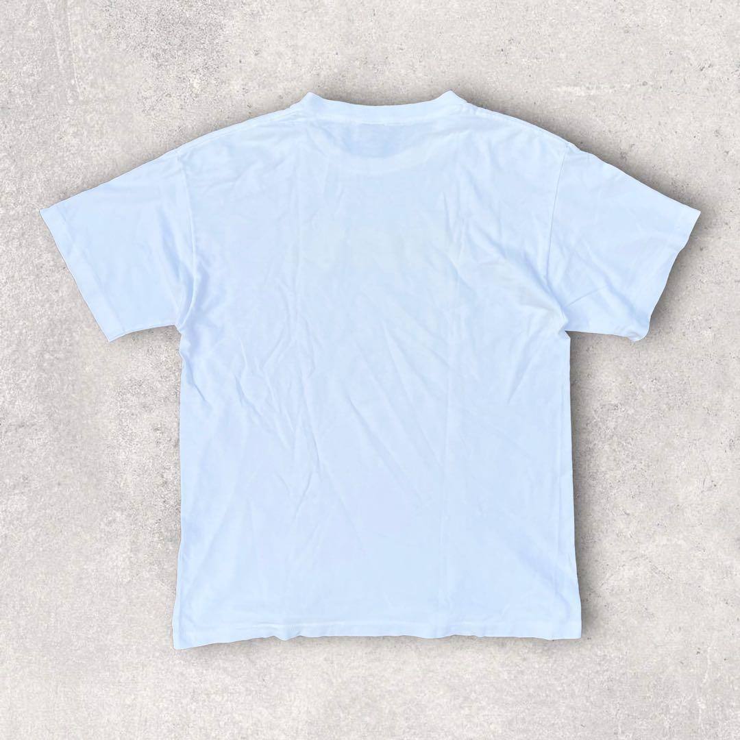 90s STUSSY 初期 ヴィンテージ USA製 紺タグ 半袖 Tシャツ L