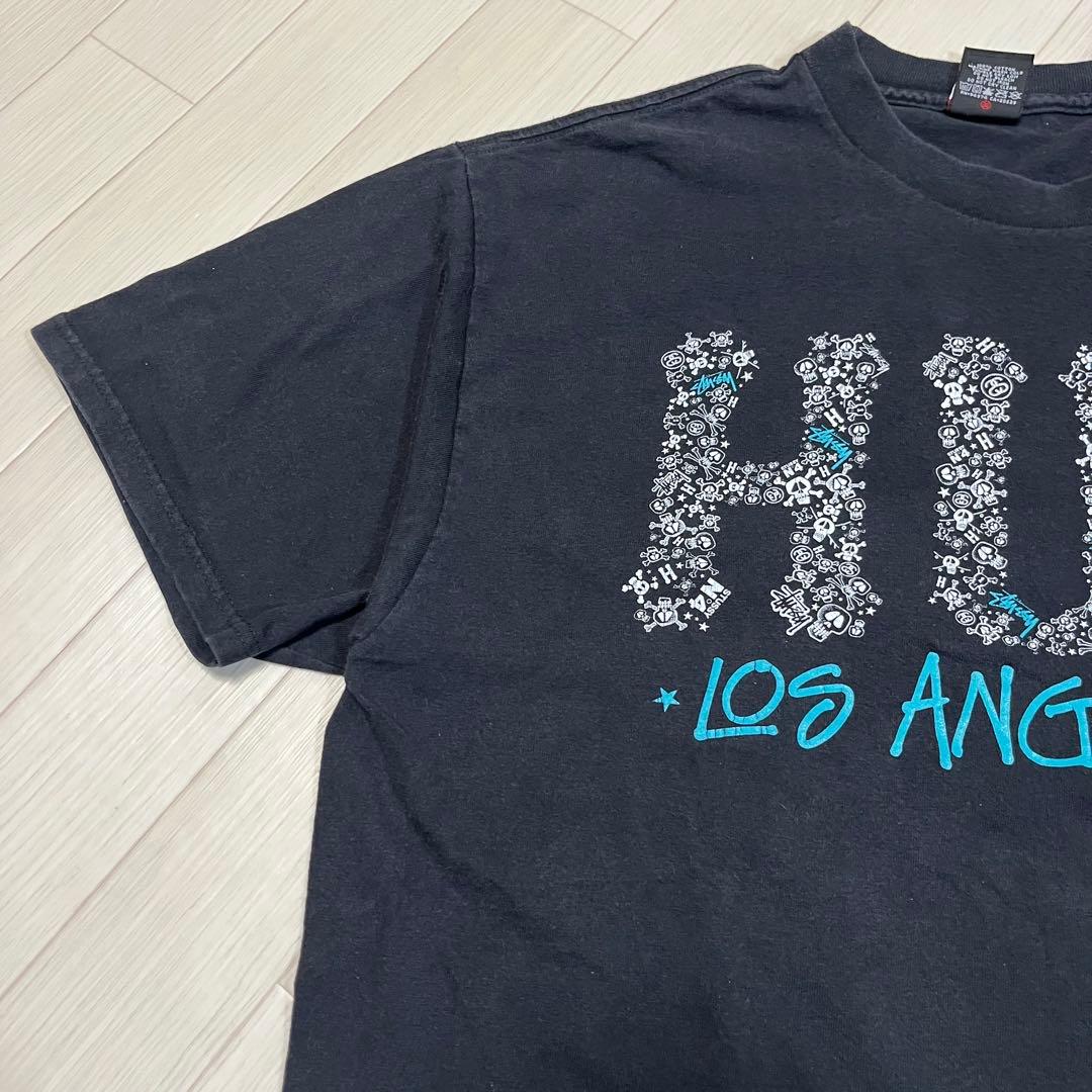 HUF x STUSSY ロサンゼルスオープニング記念 コラボ Tシャツ