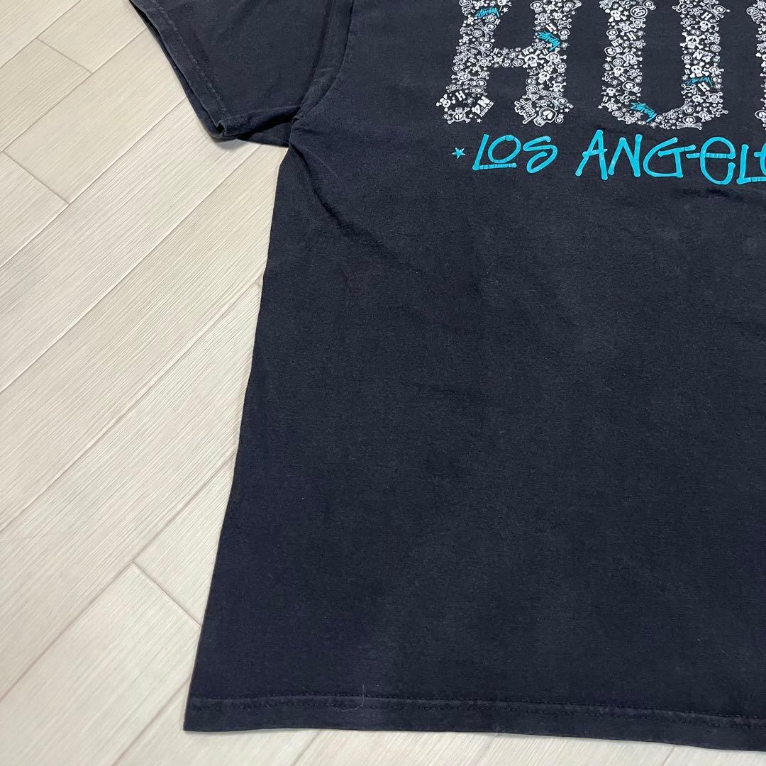 HUF x STUSSY ロサンゼルスオープニング記念 コラボ Tシャツ