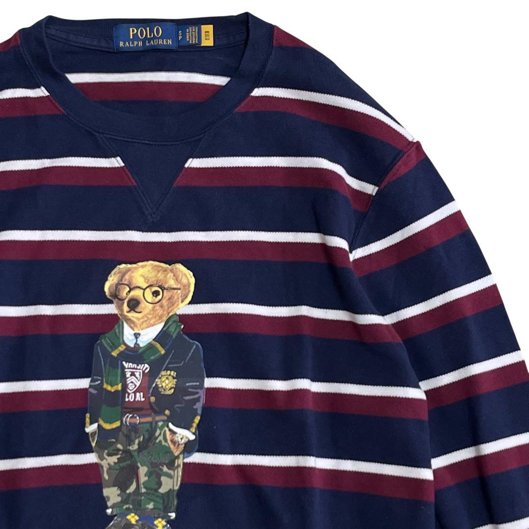 POLO RALPH LAUREN ロンT ポロベア 長袖 プレッピー ボーダー