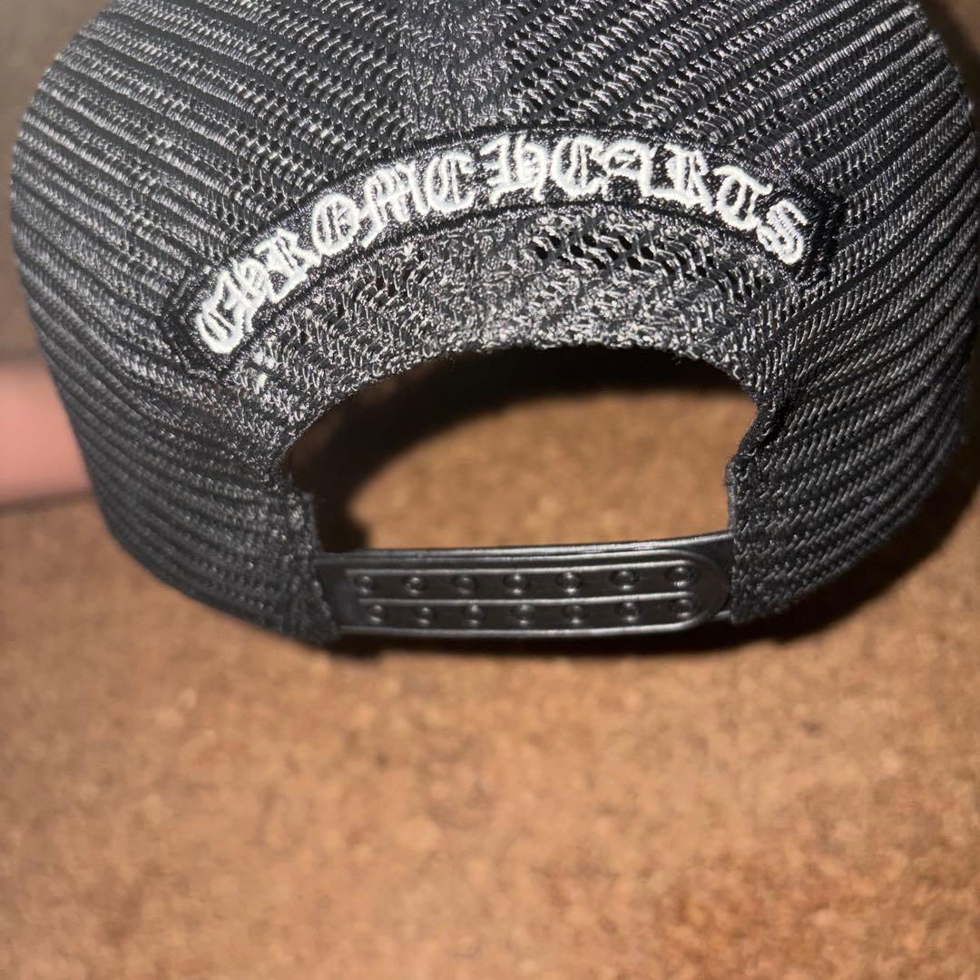 CHROME HEARTS ブラックトラッカーキャップ値下げ！