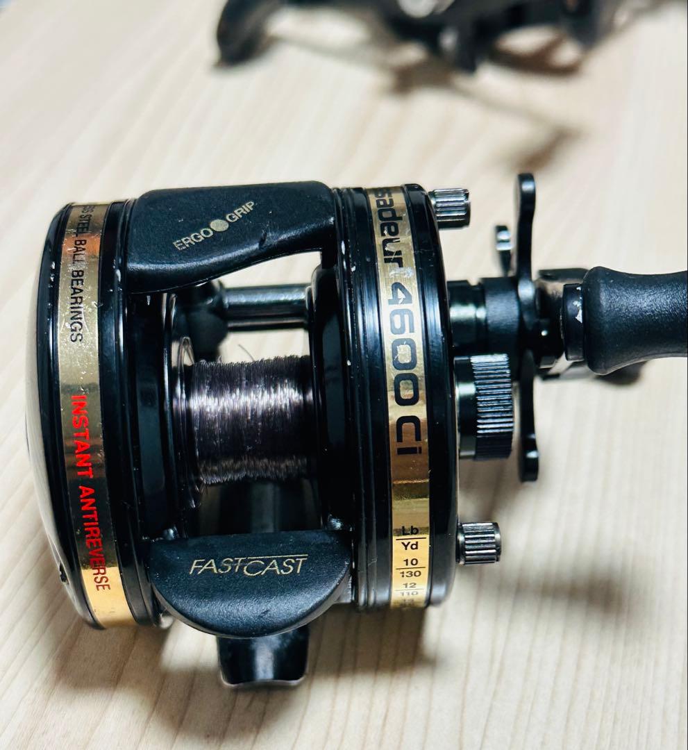 ベイトリール2点セット Abu 4600Ci + Shimano BM-4
