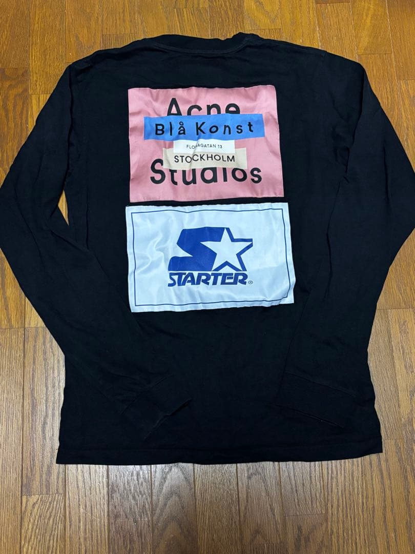 Acne Studios 黒 長袖Tシャツ STARTER