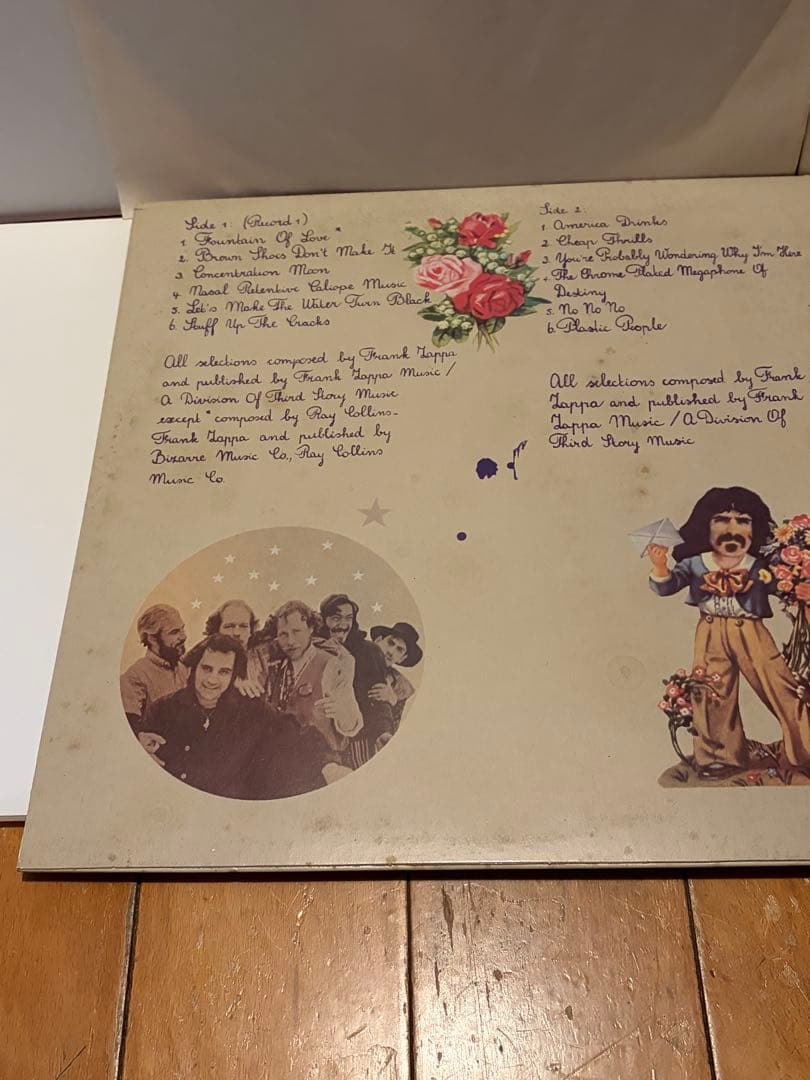 洋楽 Frank Zappa &The Mothers Of Invention LP