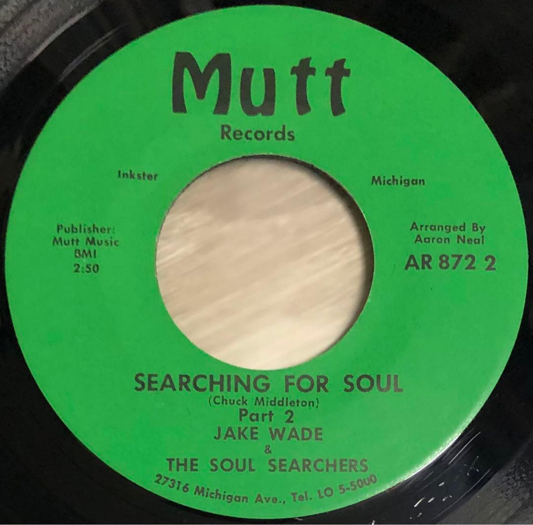 Jake Wade & The Soul Searchers【美品】