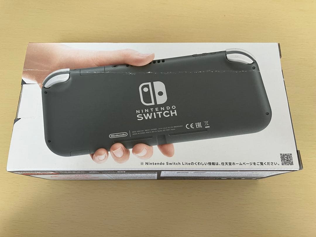 【保証書付属】Nintendo Switch Lite 本体 グレー