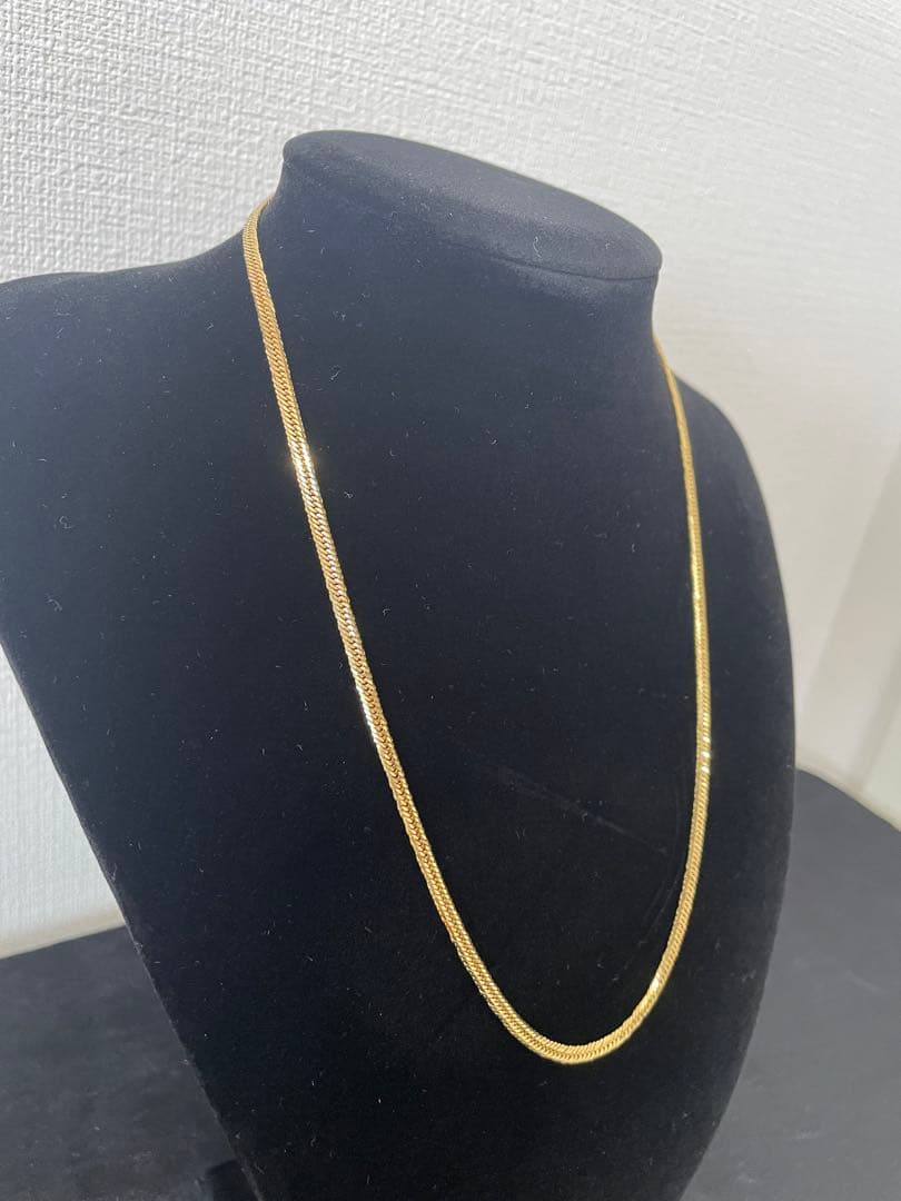K18 喜平ネックレス 12面トリプル 50cm 12.2g 刻印有