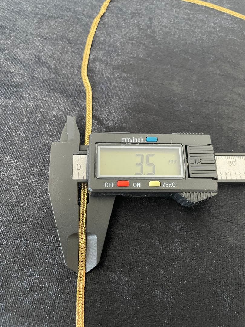 K18 喜平ネックレス 12面トリプル 50cm 12.2g 刻印有