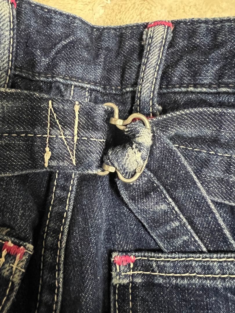EVISU レディース用 デニムパンツ 大黒模様
