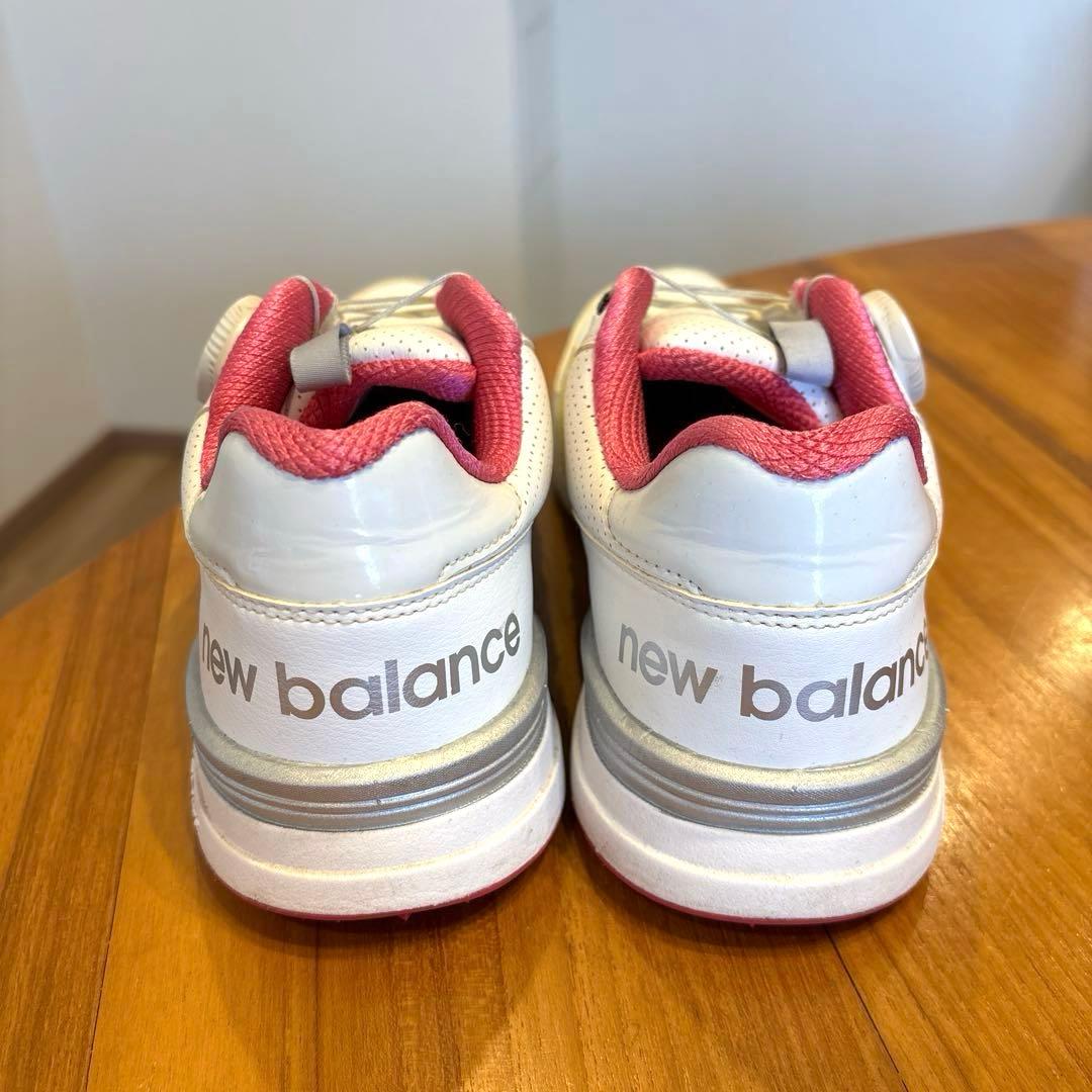 【new balance574】美品！ゴルフシューズ 24.5
