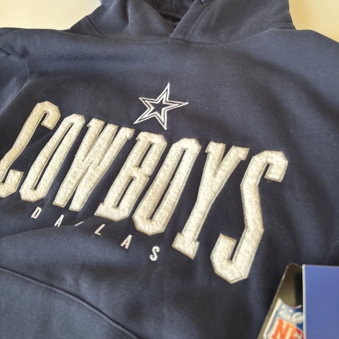 B266新品パーカーNFL公式COWBOYSカウボーイズ US(S)おまけ付き！