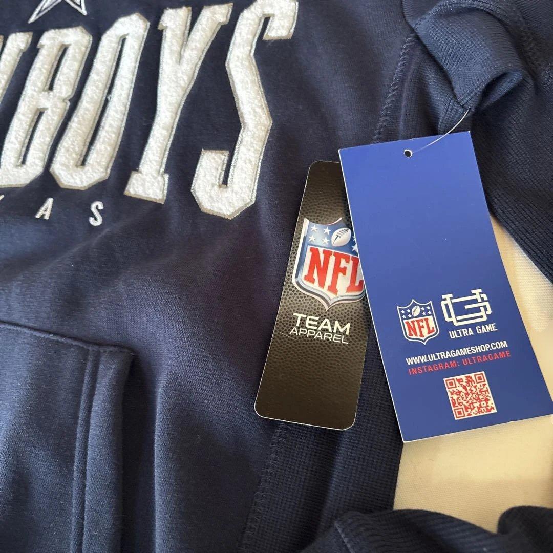 B266新品パーカーNFL公式COWBOYSカウボーイズ US(S)おまけ付き！