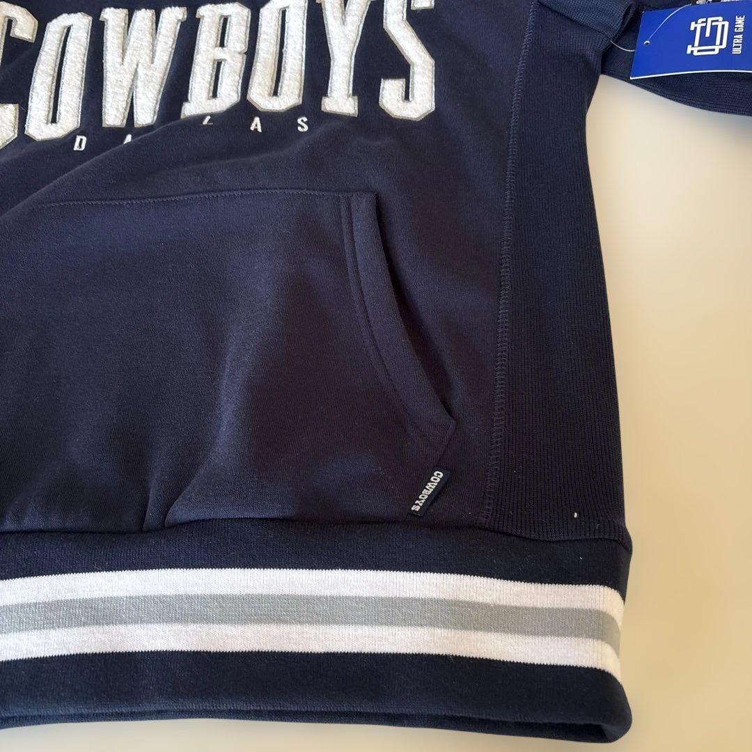 B266新品パーカーNFL公式COWBOYSカウボーイズ US(S)おまけ付き！
