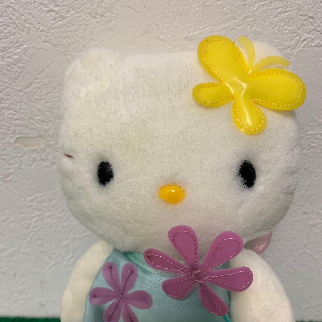 タグ付き　ハローキティ ぬいぐるみ ヨウセイ 妖精 2000年