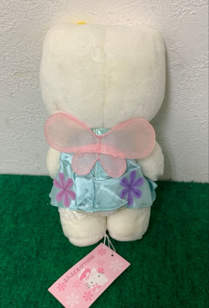 タグ付き　ハローキティ ぬいぐるみ ヨウセイ 妖精 2000年