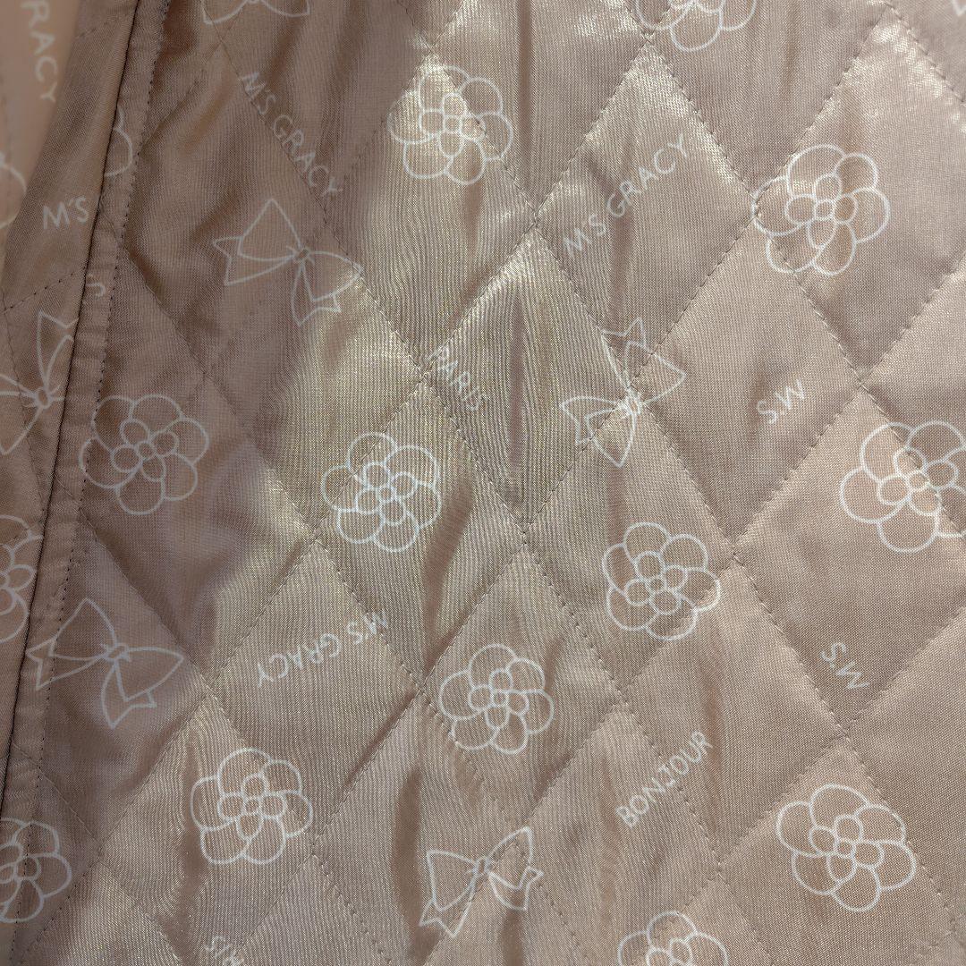 M'S GRACY フード付きベージュコート 38