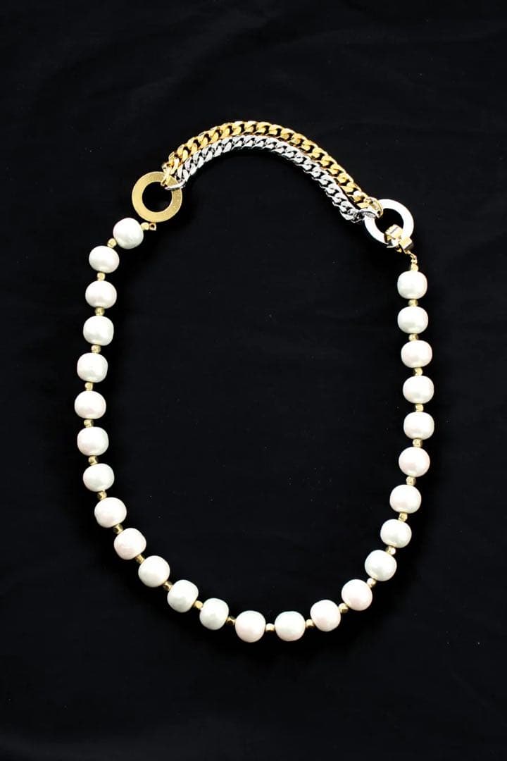 アクセサリー cocoSISE FAKE PEARL NECKLACE