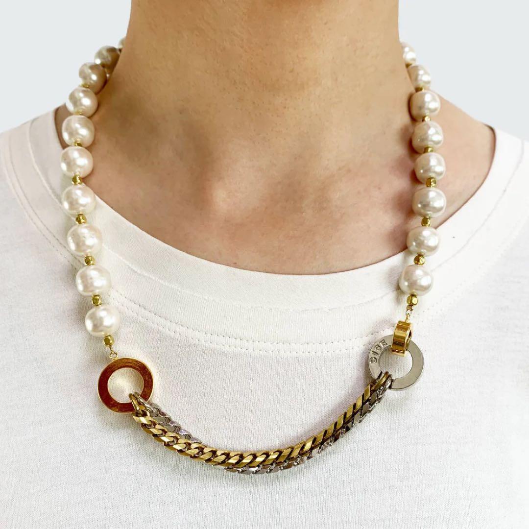 アクセサリー cocoSISE FAKE PEARL NECKLACE