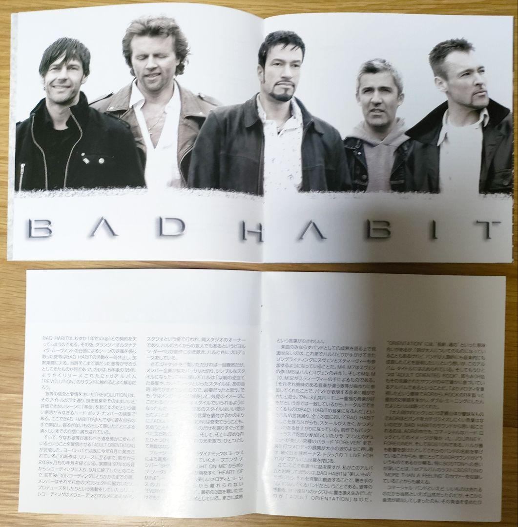 廃盤帯付日本盤BADHABIT2枚セットアダルト&アバヴ名盤メロハーAOR希少品