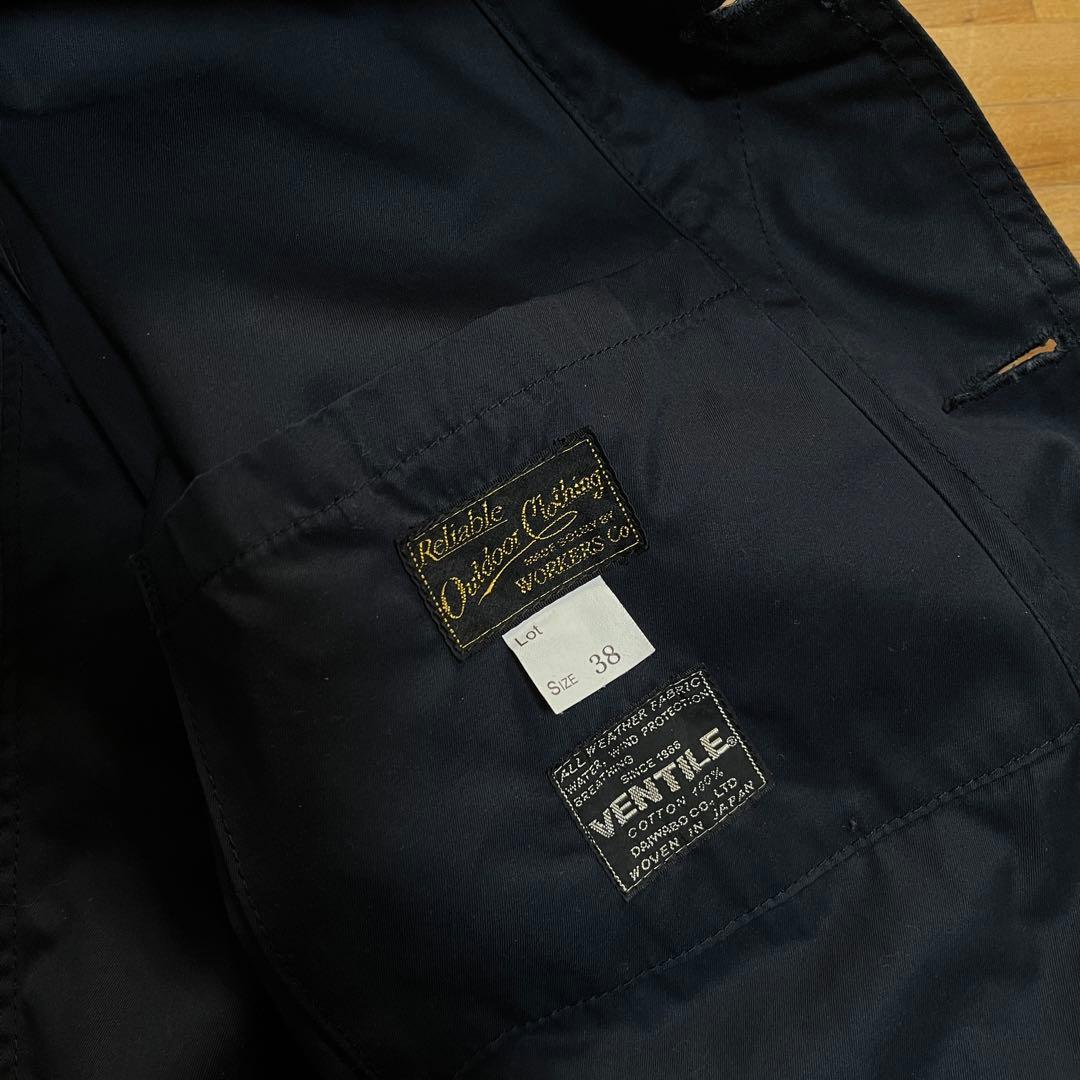 WORKERS　VENTILE GABARDINE CRUISER JACKET