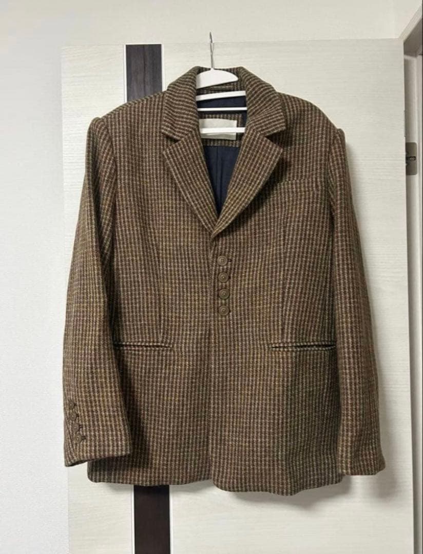 ジャケット・アウター todayful Wool100% Check Jacket 36