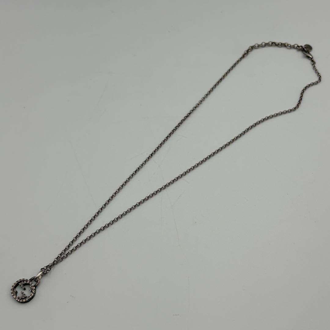 GUCCI インターロッキングG ネックレス Ag925 シルバー925 箱付