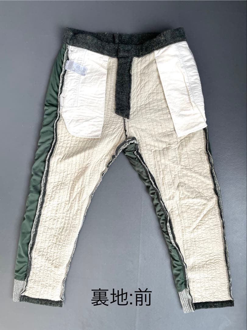 室内試着のみ極美品 CABANE de ZUCCa ニットパンツ