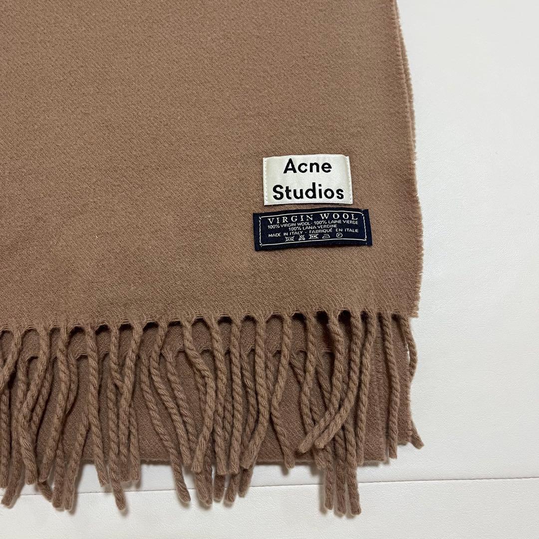 Acne Studios マフラー / キャメル 旧タグ