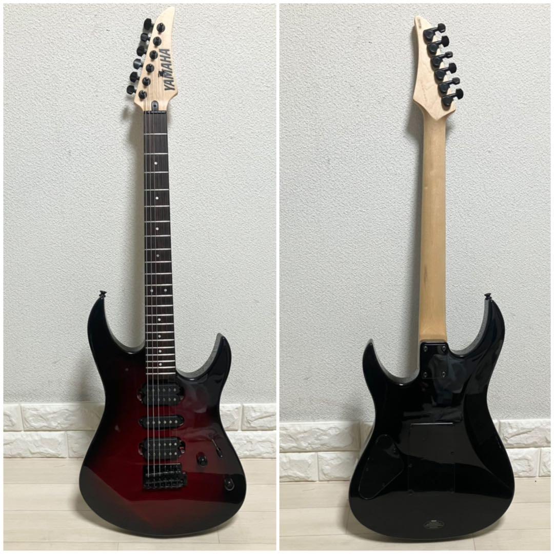 【美品】弦新品/YAMAHA RGX221DH ヤマハエレキギター バック付
