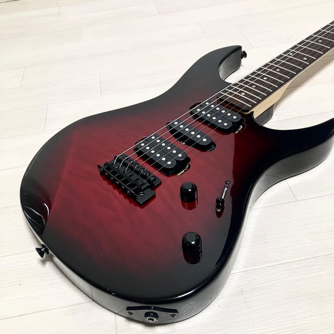 【美品】弦新品/YAMAHA RGX221DH ヤマハエレキギター バック付