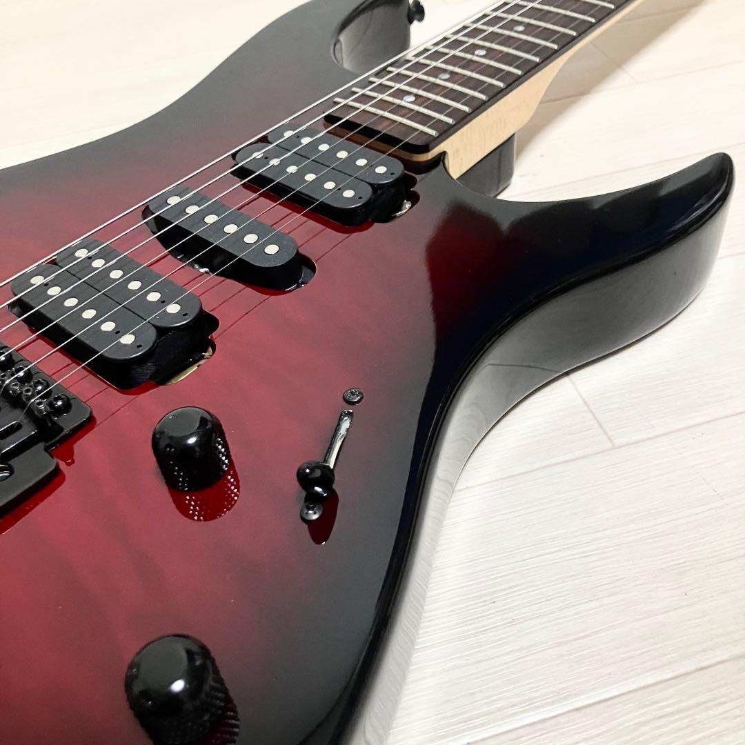 【美品】弦新品/YAMAHA RGX221DH ヤマハエレキギター バック付