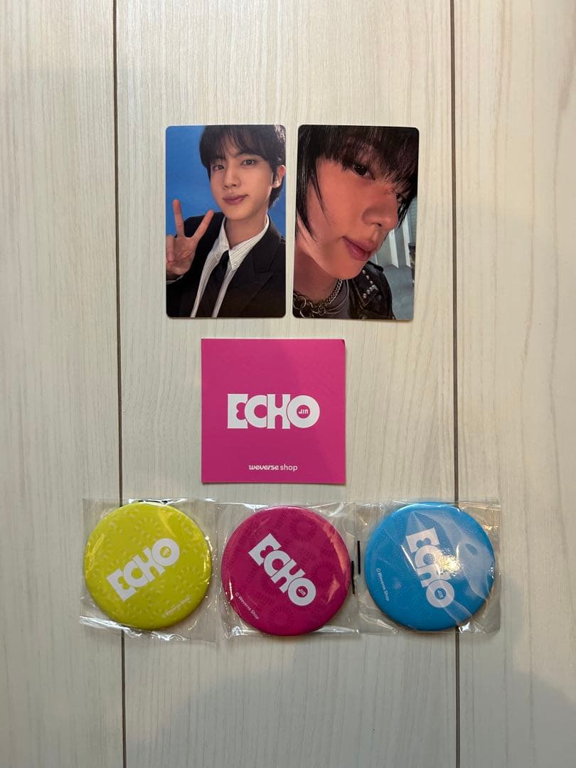 【新品未開封】BTS JIN『Echo』 3形態 global特典付　10セット