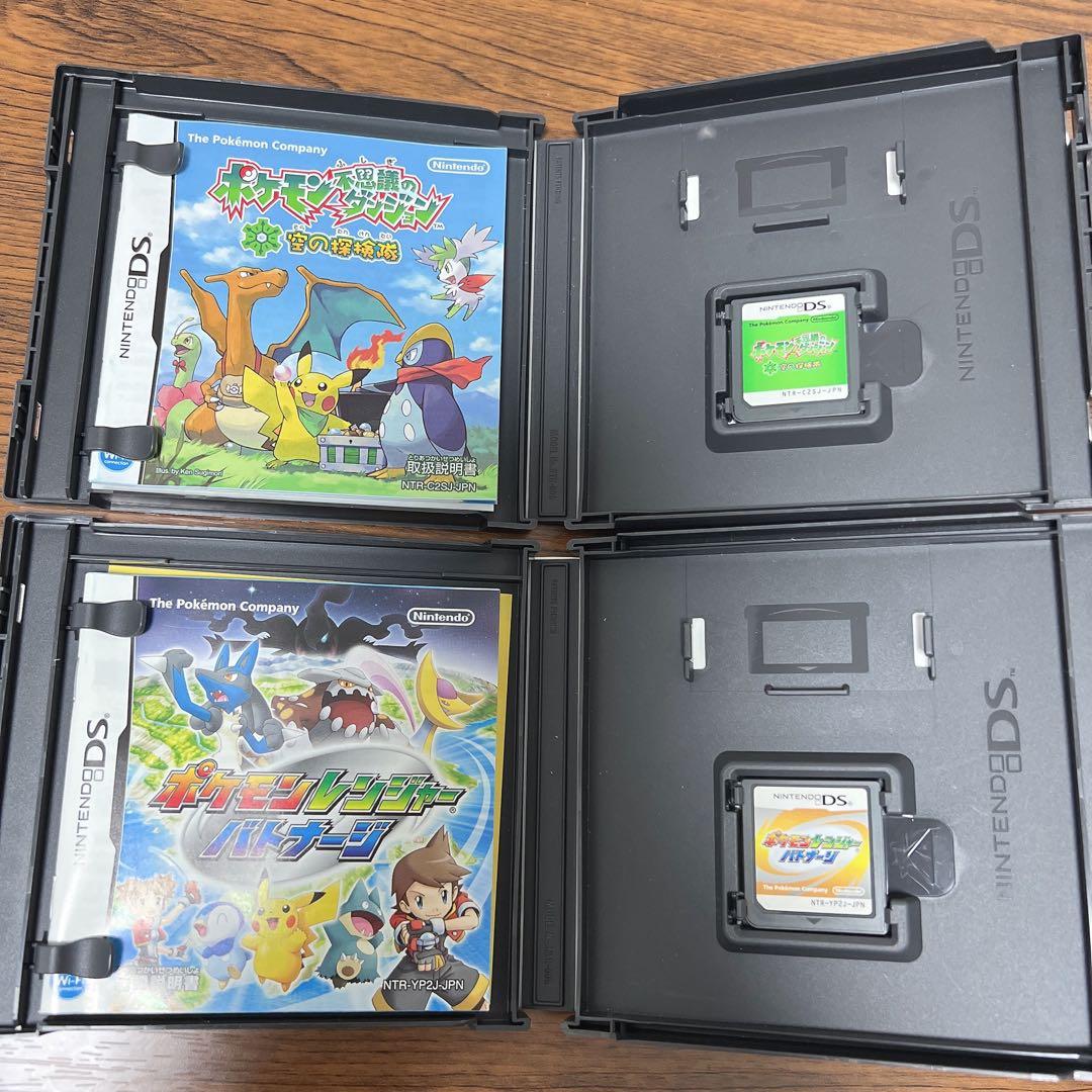 不思議のダンジョン 空の探検隊 ポケモンレンジャー バトナージ DS ソフト
