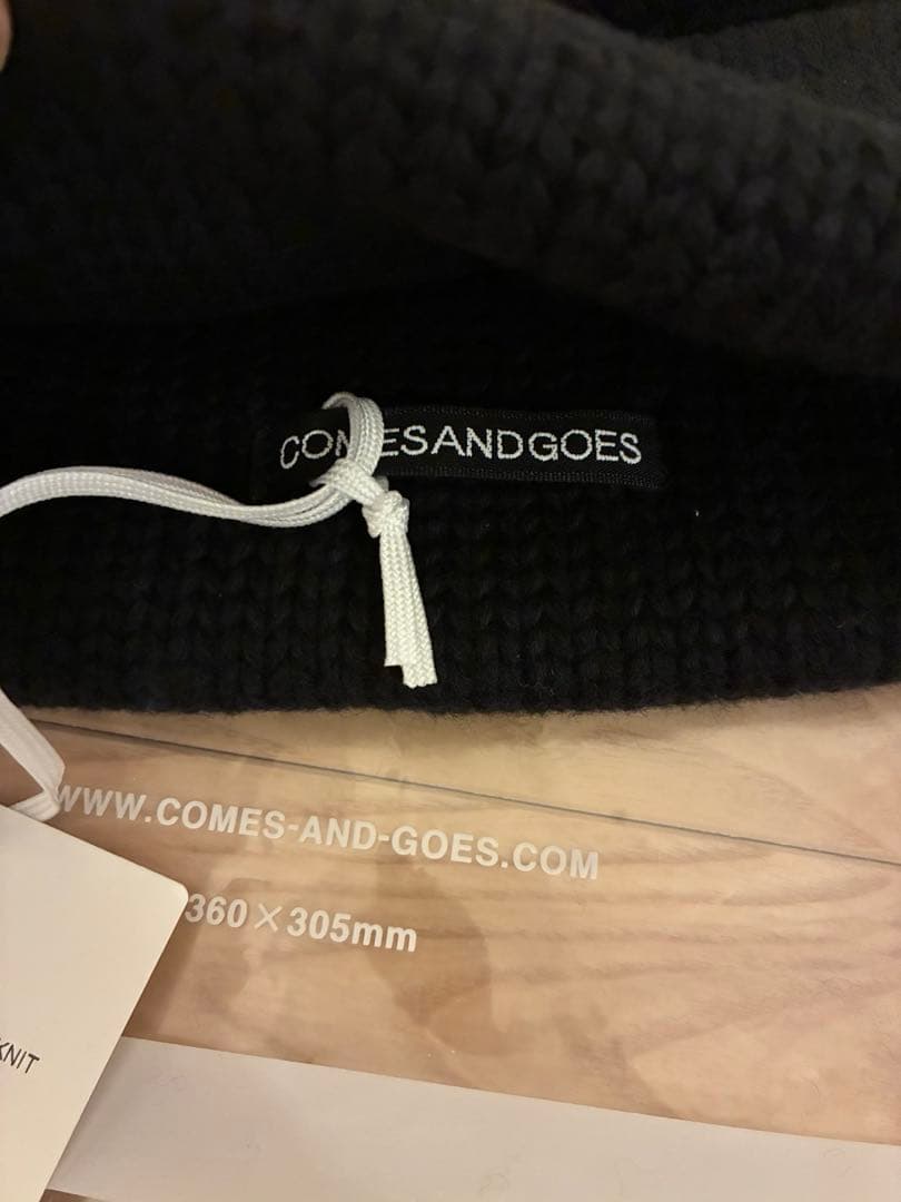 新品未使用　COMESANDGOES ビーニー　キャップ