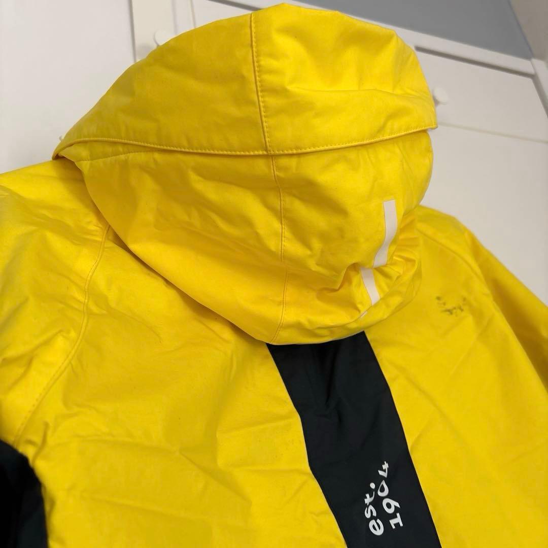 DESCENTE 子ども用スキーウェア イエロー/ブラック