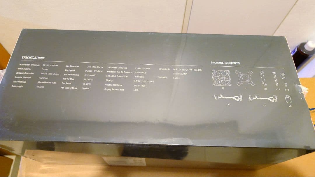 ASUS ROG RYUJIN III 360 ARGB Extreme 黒