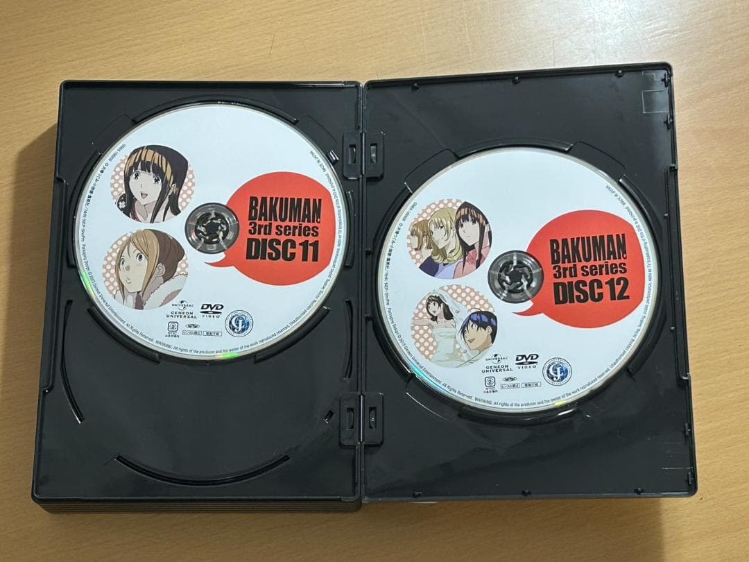 【美品】BAKUMAN（バクマン） 3rdシリーズ DVD-SET