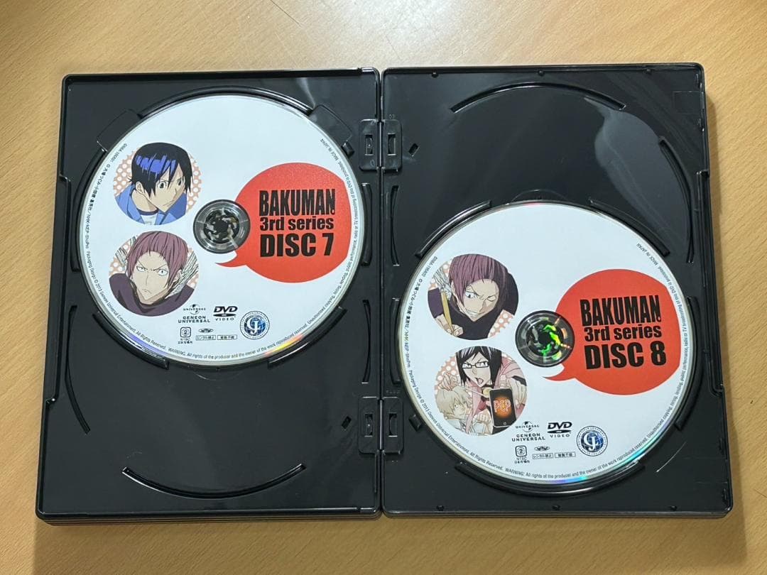 【美品】BAKUMAN（バクマン） 3rdシリーズ DVD-SET