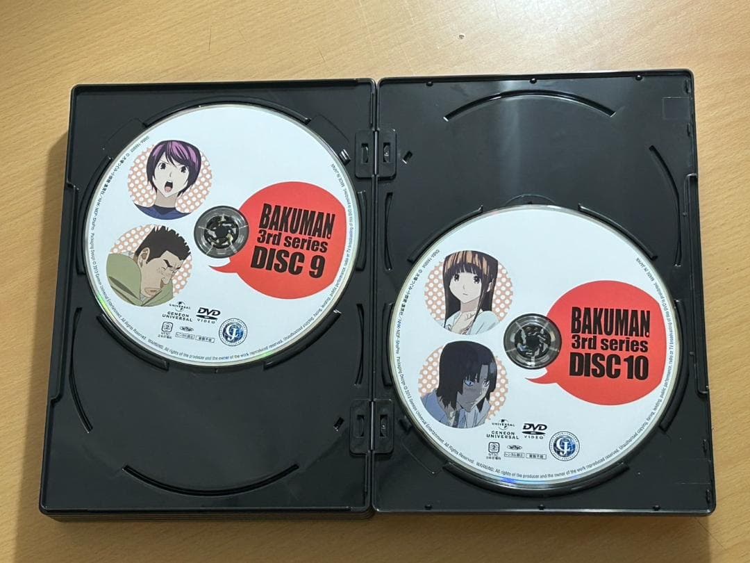 【美品】BAKUMAN（バクマン） 3rdシリーズ DVD-SET