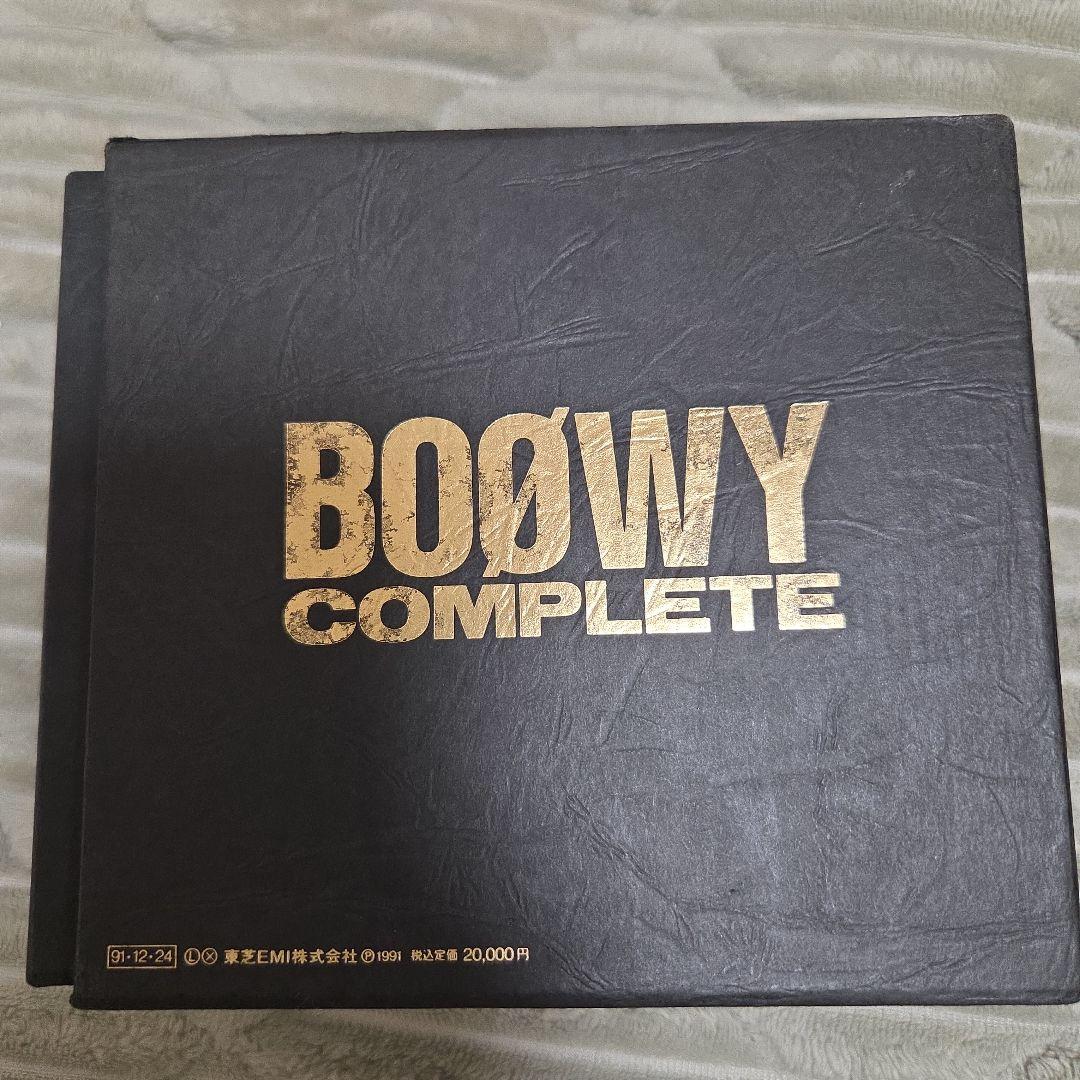 BOØWYコンプリートBOX 10枚組 セット　限定盤　氷室京介　ボウイ