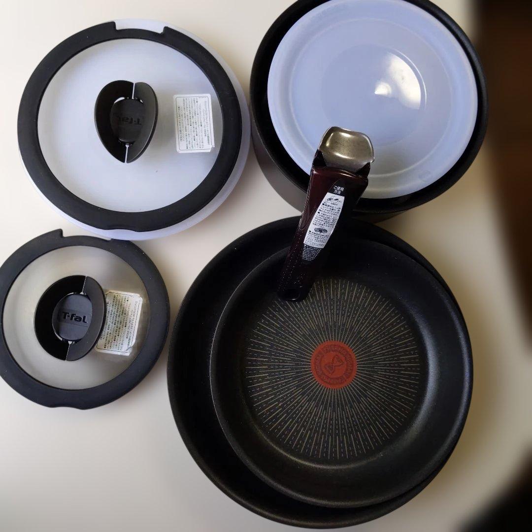 T-fal ingenio IH マロンブラウン9セット