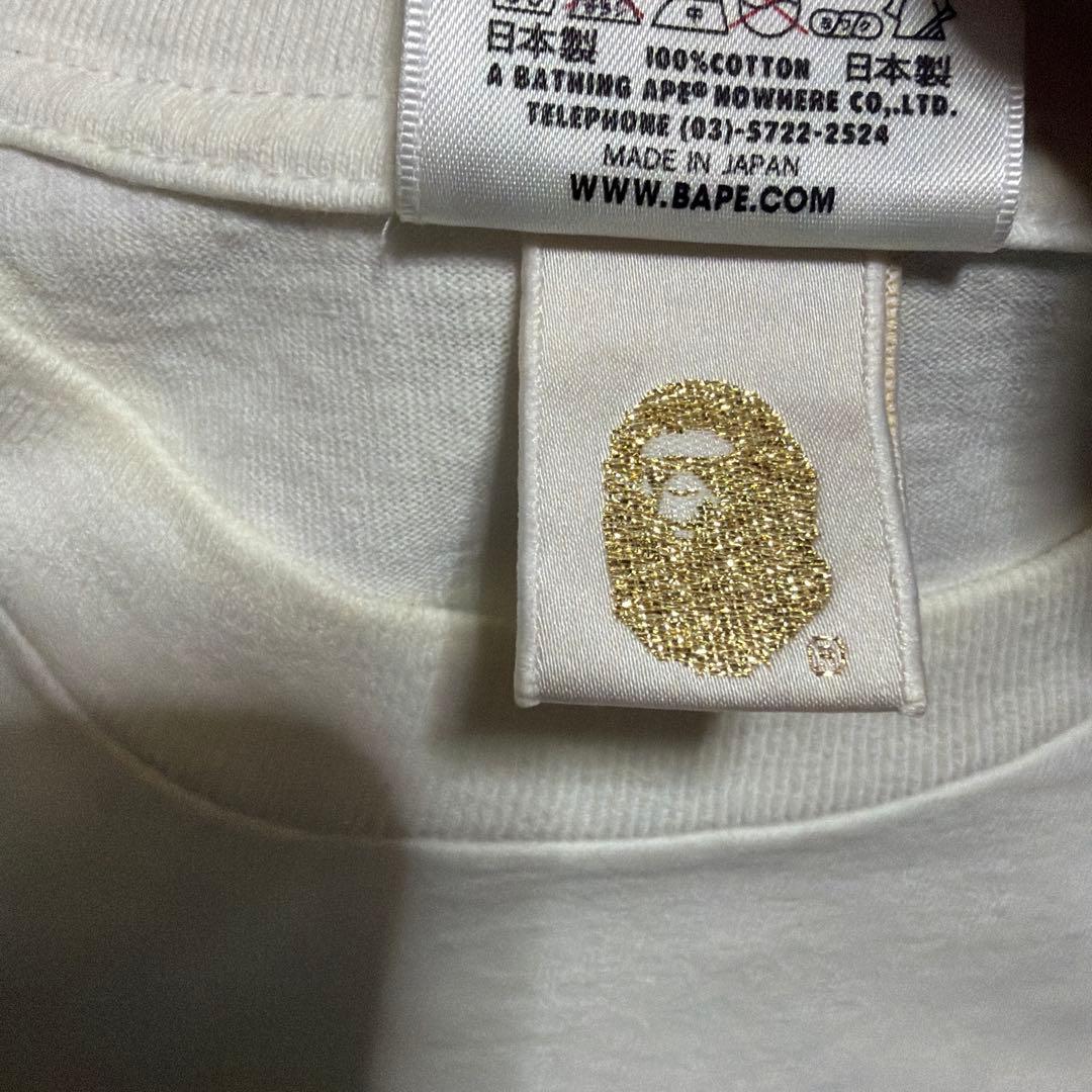 A BATHING APE BAPE CHROME HEARTS tシャツ M