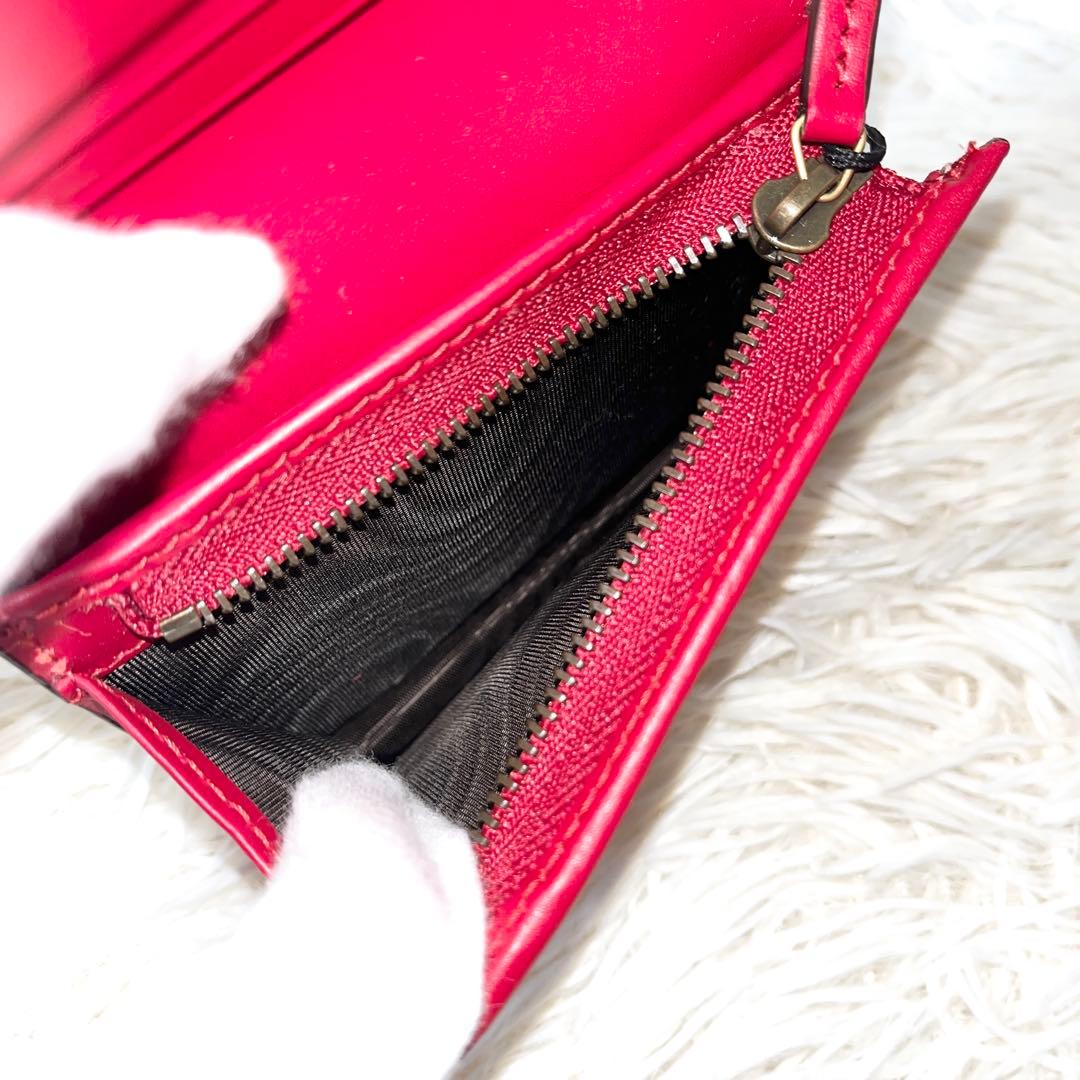 新品✨GUCCI グッチ　チェリー　GGスプリーム　2つ折財布　476050