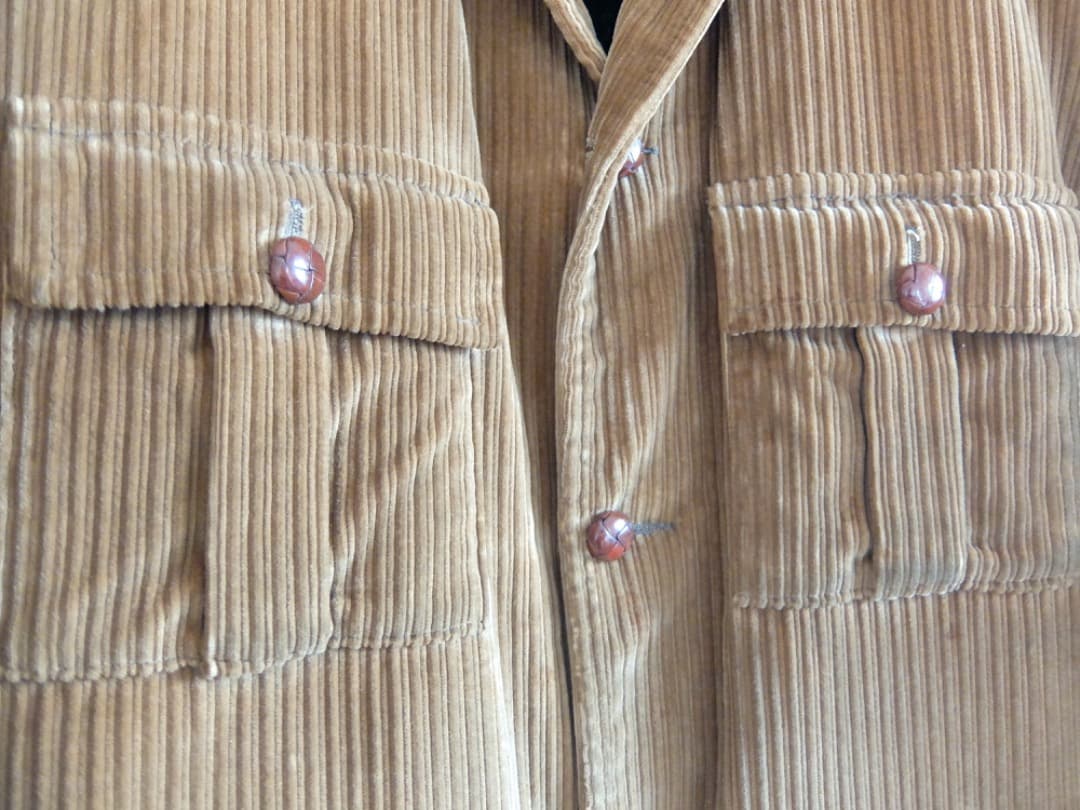 70'sヴィンテージSilton太畝コーデュロイランチジャケット アメリカ古着